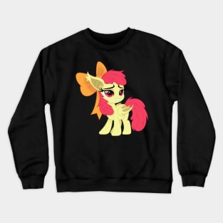 Apple Bloom bat pony Crewneck Sweatshirt